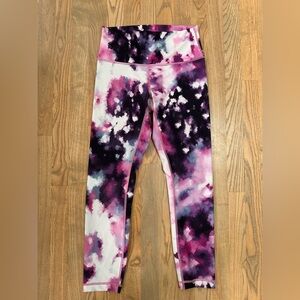 lululemon athletica Multicolor Patterned Leggings Sz 8